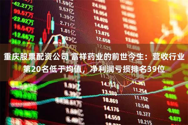 重庆股票配资公司 富祥药业的前世今生：营收行业第20名低于均值，净利润亏损排名39位